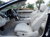 2014 Mercedes-Benz E 350 Cabriolet Silk Beige/Espresso Brown Interior