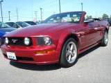 2005 Redfire Metallic Ford Mustang GT Premium Convertible #8245056