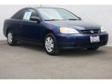 2003 Eternal Blue Pearl Honda Civic LX Coupe #82672770
