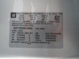 2014 GMC Sierra 1500 SLT Crew Cab Info Tag