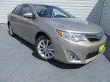 2013 Champagne Mica Toyota Camry Hybrid XLE #82672841