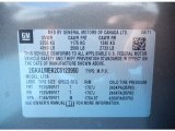 2012 GMC Terrain SLE Info Tag