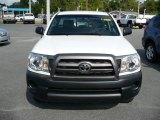 2009 Super White Toyota Tacoma Regular Cab #8251209