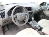 2013 Audi Q5 3.0 TFSI quattro Pistachio Beige Interior