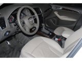 2010 Audi Q5 3.2 quattro Cardamom Beige Interior