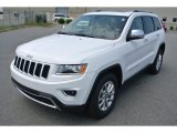 2014 Bright White Jeep Grand Cherokee Limited #82732344