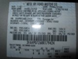 2008 Fusion Color Code for Light Sage Metallic - Color Code: NH