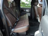 2012 Ford F150 Platinum SuperCrew Rear Seat