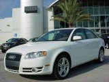 2007 Ibis White Audi A4 2.0T Sedan #825000