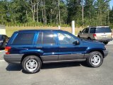 Patriot Blue Pearlcoat Jeep Grand Cherokee in 2002