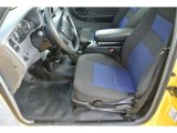 2006 Ford Ranger STX Regular Cab Ebony Black/Blue Interior