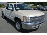 2013 White Diamond Tricoat Chevrolet Silverado 1500 LT Crew Cab 4x4 #82732309
