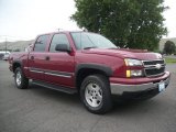 2006 Sport Red Metallic Chevrolet Silverado 1500 LT Crew Cab 4x4 #82732403