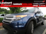 2012 Dark Pearl Blue Metallic Ford Explorer XLT EcoBoost #82731959