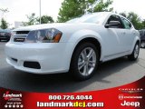 2013 New Bright White Dodge Avenger SE V6 #82731944