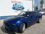 2014 Deep Impact Blue Ford Mustang GT Coupe #82731835