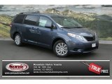 Shoreline Blue Pearl Toyota Sienna in 2013