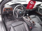 2010 BMW 3 Series 335i Sedan Black Interior