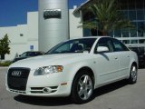 2007 Ibis White Audi A4 2.0T Sedan #812755