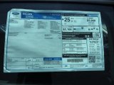 2014 Ford Escape S Window Sticker