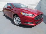 2013 Ruby Red Metallic Ford Fusion S #82732027
