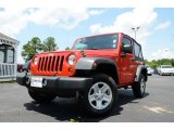 2011 Flame Red Jeep Wrangler Sport 4x4 #82790931