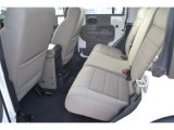 2008 Jeep Wrangler Unlimited Rubicon 4x4 Rear Seat