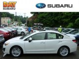 2013 Satin White Pearl Subaru Impreza 2.0i Limited 4 Door #82790493