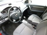 2008 Chevrolet Aveo LS Sedan Charcoal Interior