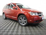 2009 Inferno Red Crystal Pearl Dodge Journey R/T #82790893
