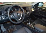 2014 BMW X3 xDrive35i Black Interior