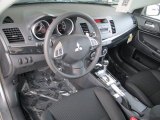 2013 Mitsubishi Lancer Sportback GT Black Interior