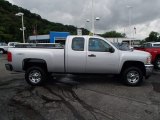 2013 Silver Ice Metallic Chevrolet Silverado 2500HD LS Extended Cab 4x4 #82790546