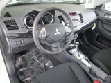 2013 Mitsubishi Lancer GT Black Interior