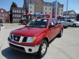 2008 Red Brawn Nissan Frontier SE Crew Cab 4x4 #82846595
