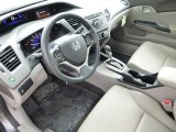 2012 Honda Civic NGV Sedan Gray Interior