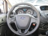 2014 Ford Fiesta S Sedan Steering Wheel