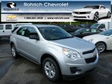 2013 Silver Ice Metallic Chevrolet Equinox LS AWD #82846583