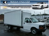 2013 Summit White Chevrolet Express Cutaway 3500 Moving Van #82846579