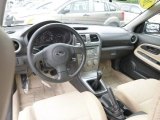 2007 Subaru Impreza Outback Sport Wagon Desert Beige Interior