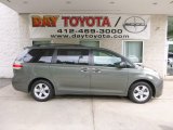 2011 Cypress Green Pearl Toyota Sienna LE #82846063