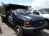 1999 Deep Wedgewood Blue Metallic Ford F450 Super Duty XL Regular Cab Dump Truck #82846044