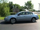 Silver Blue Saturn ION in 2003