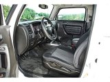 2007 Hummer H3 X Ebony Black Interior