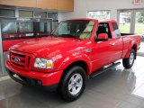 Torch Red Ford Ranger in 2006