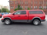 Flame Red Dodge Ram 1500 in 2010