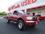 1999 Sunfire Red Pearl Toyota Tacoma Prerunner V6 Extended Cab #82895700
