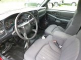 2003 Chevrolet S10 Extended Cab Graphite Interior