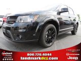 2013 Brilliant Black Crystal Pearl Dodge Journey SXT Blacktop #82895750