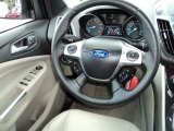 2013 Ford Escape SEL 2.0L EcoBoost Steering Wheel